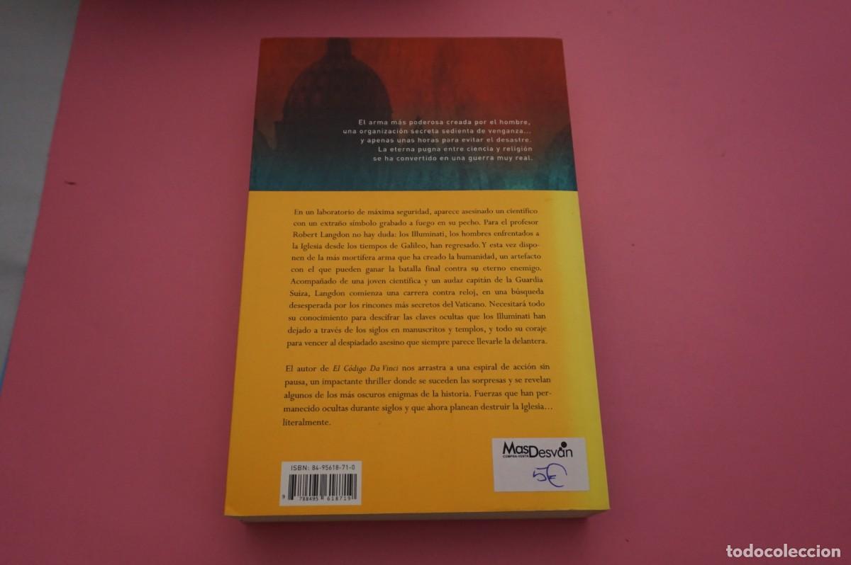 Libros: AR5E/ ANGELES Y DEMONIOS - DAN BROWN / UMBRIEL - Foto 5