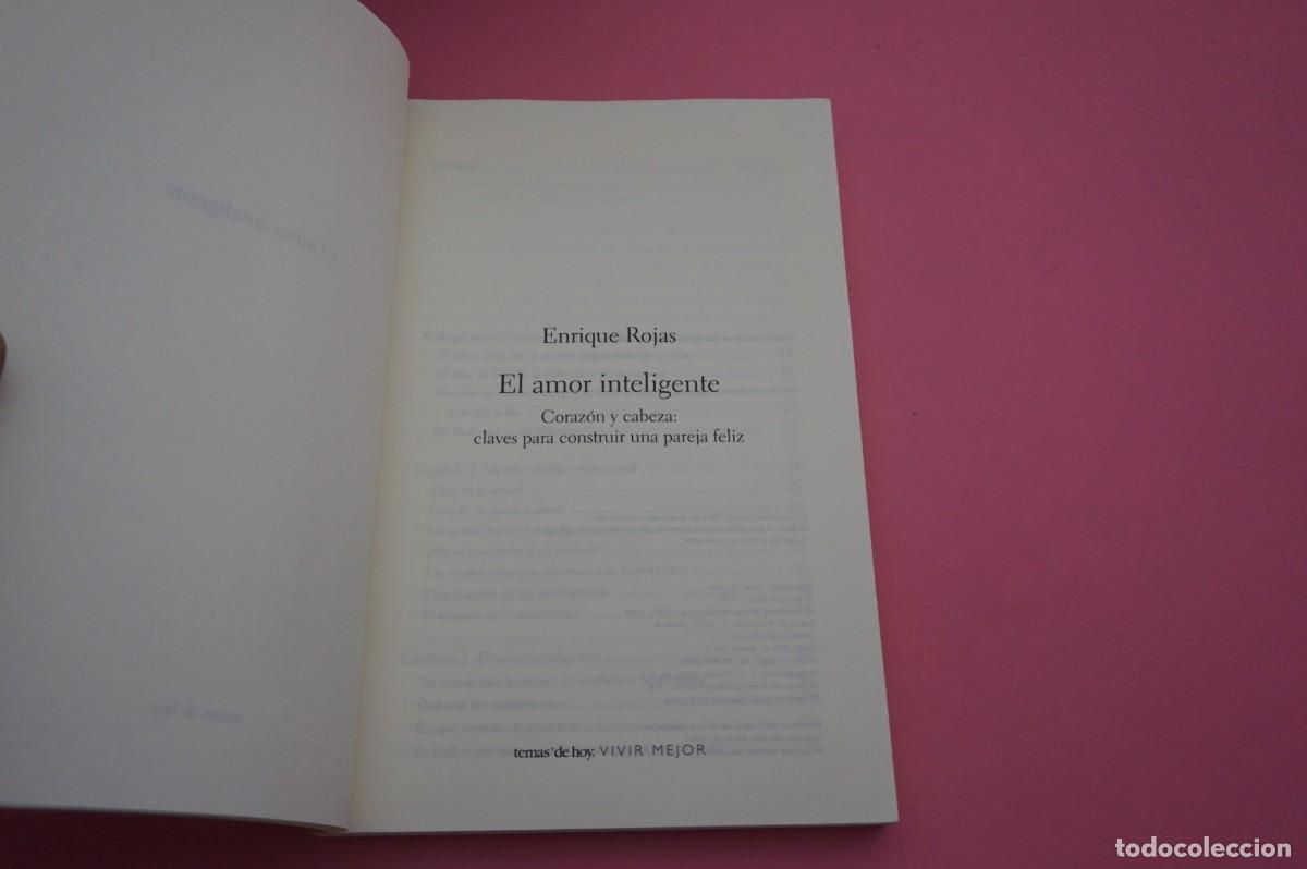 Libros: AR6D/ ENRIQUE ROJAS - EL AMOR INTELIGENTE - Foto 2