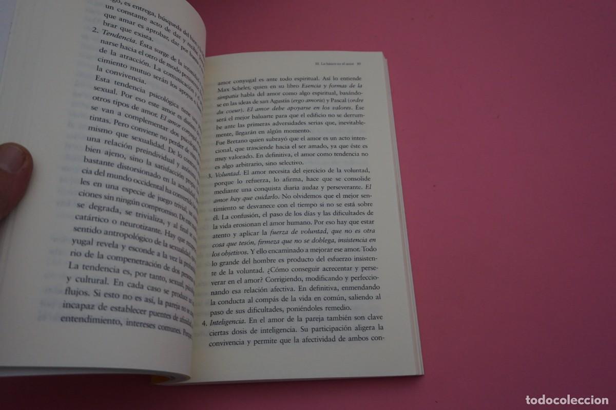 Libros: AR6D/ ENRIQUE ROJAS - EL AMOR INTELIGENTE - Foto 4