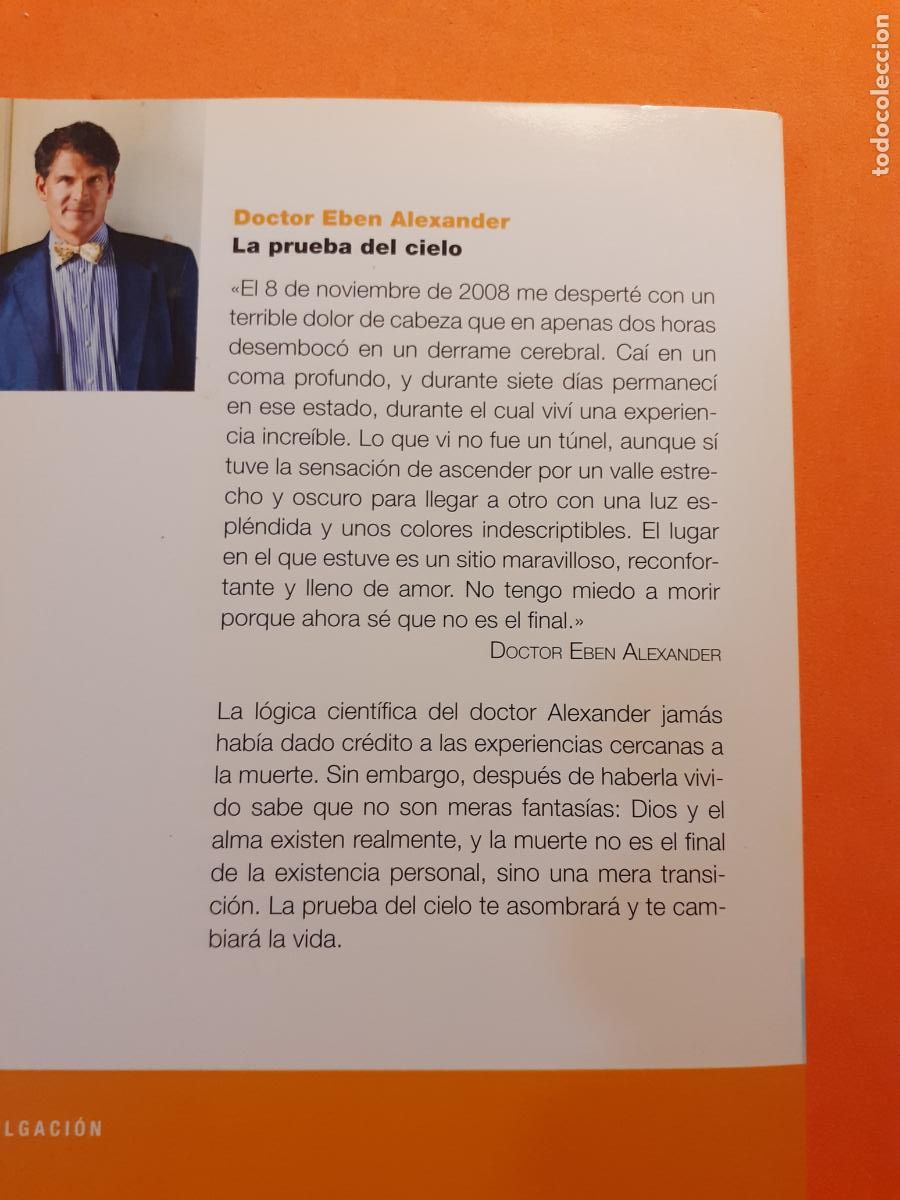 Libros: LA PRUEBA DEL CIELO � MAS ALLA VIDA - DR. EBEN ALEXANDER - Foto 2
