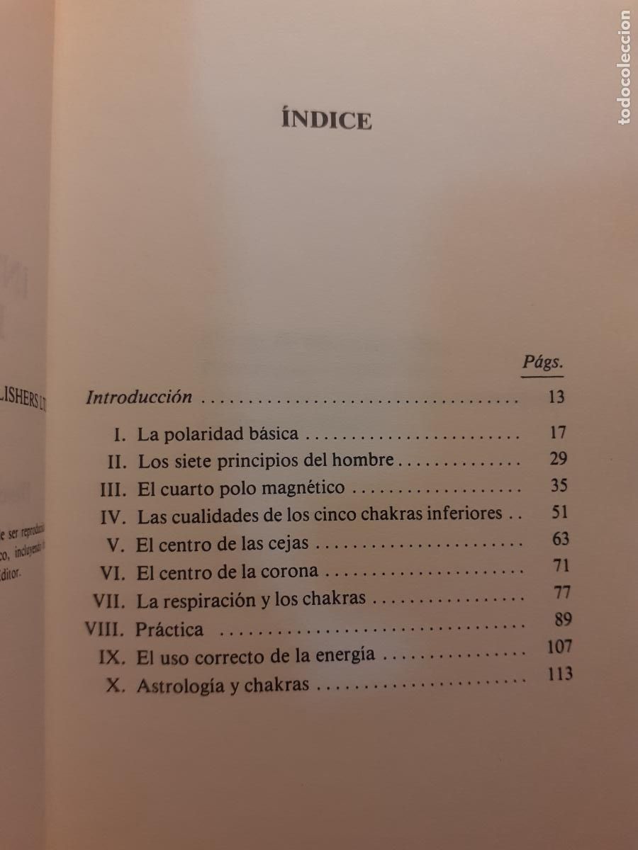 Libros: INTRODUCCION A LOS CHAKRAS � AURA CHAKRAS - PETER RENDEL - Foto 3
