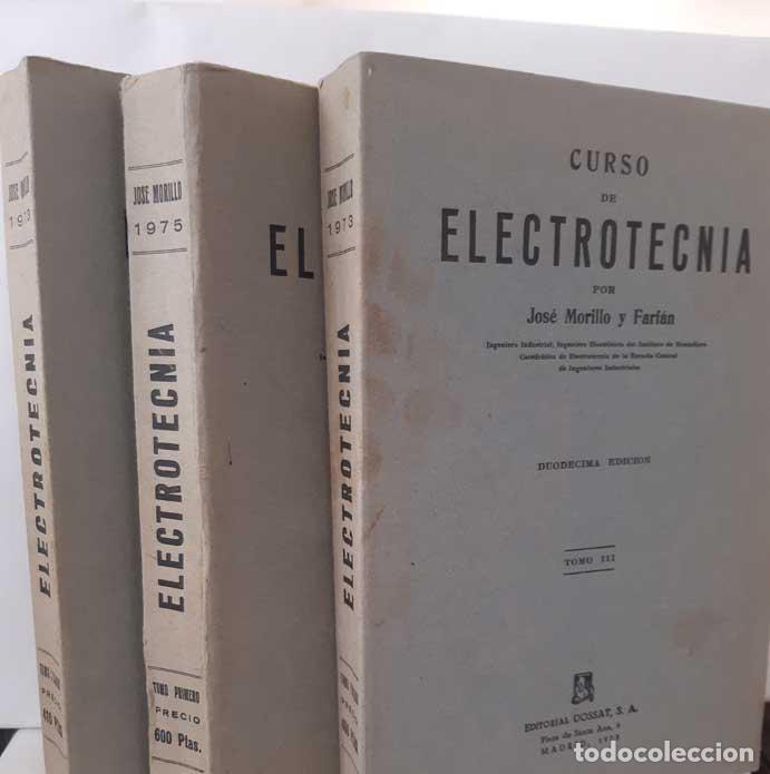 Libros: CURSO DE ELECTR&Oacute;NICA (3 TOMOS) - MORILLO FARF&Aacute;N, JOS&Eacute; - Foto 1