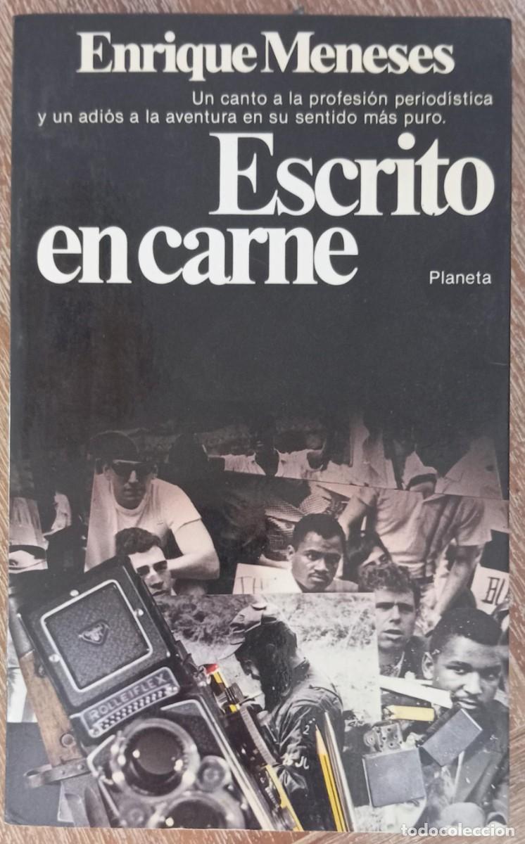 Libros: ESCRITO EN CARNE - ENRIQUE MENESES - Foto 1