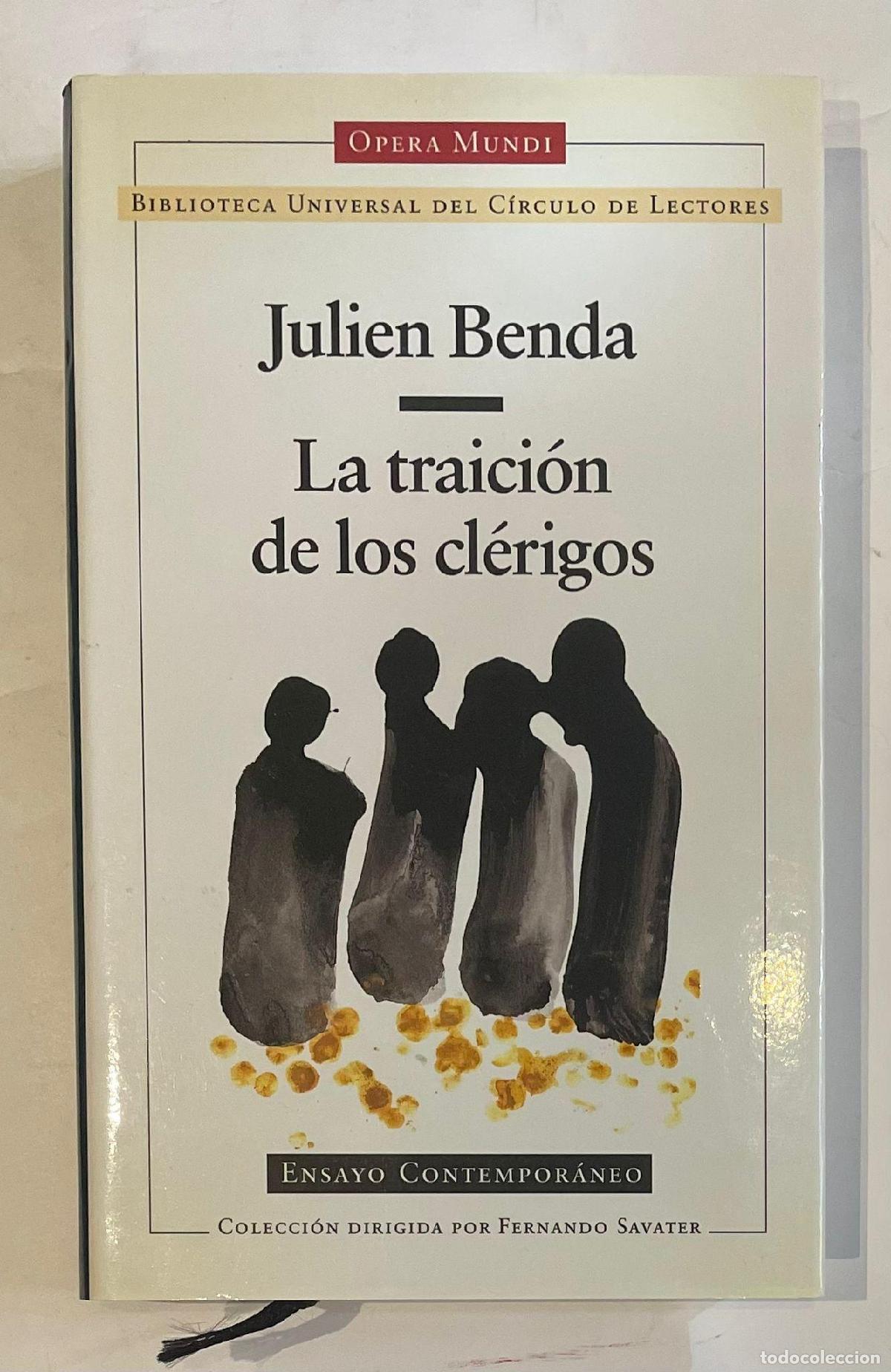 Libros: BENDA, Juli&aacute;n. - La traici&oacute;n de los cl&eacute;rigos. - Foto 1