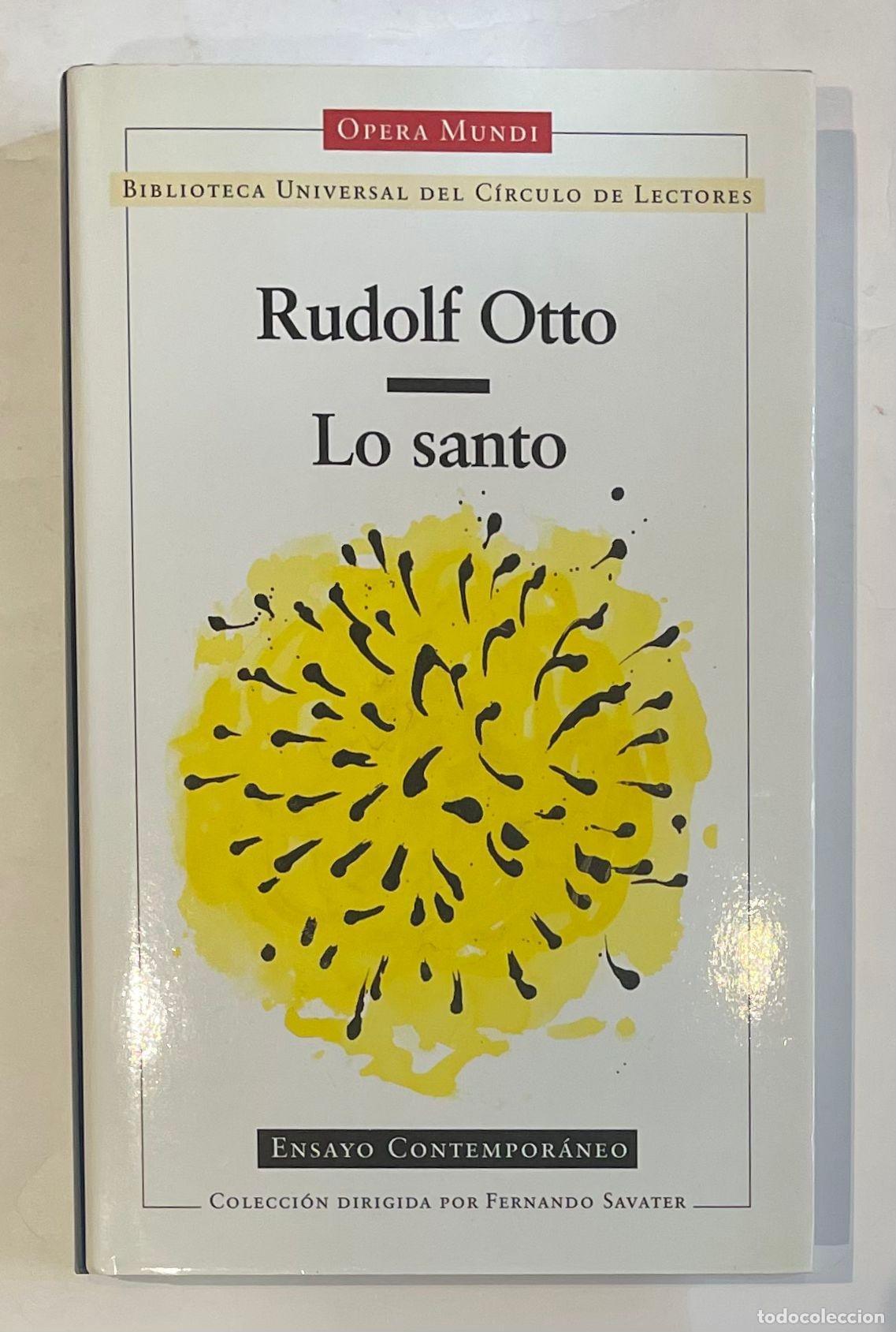 Libros: OTTO, Rodolfo - Lo santo. - Foto 1
