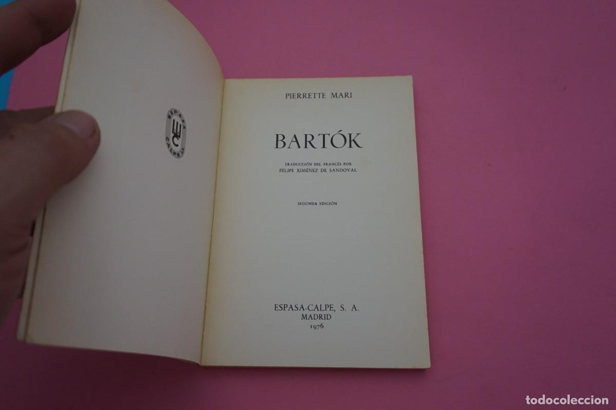 Libros: AR3A/ BARTOK - PIERRETE MARI / ESPASA-CALPE - Foto 2