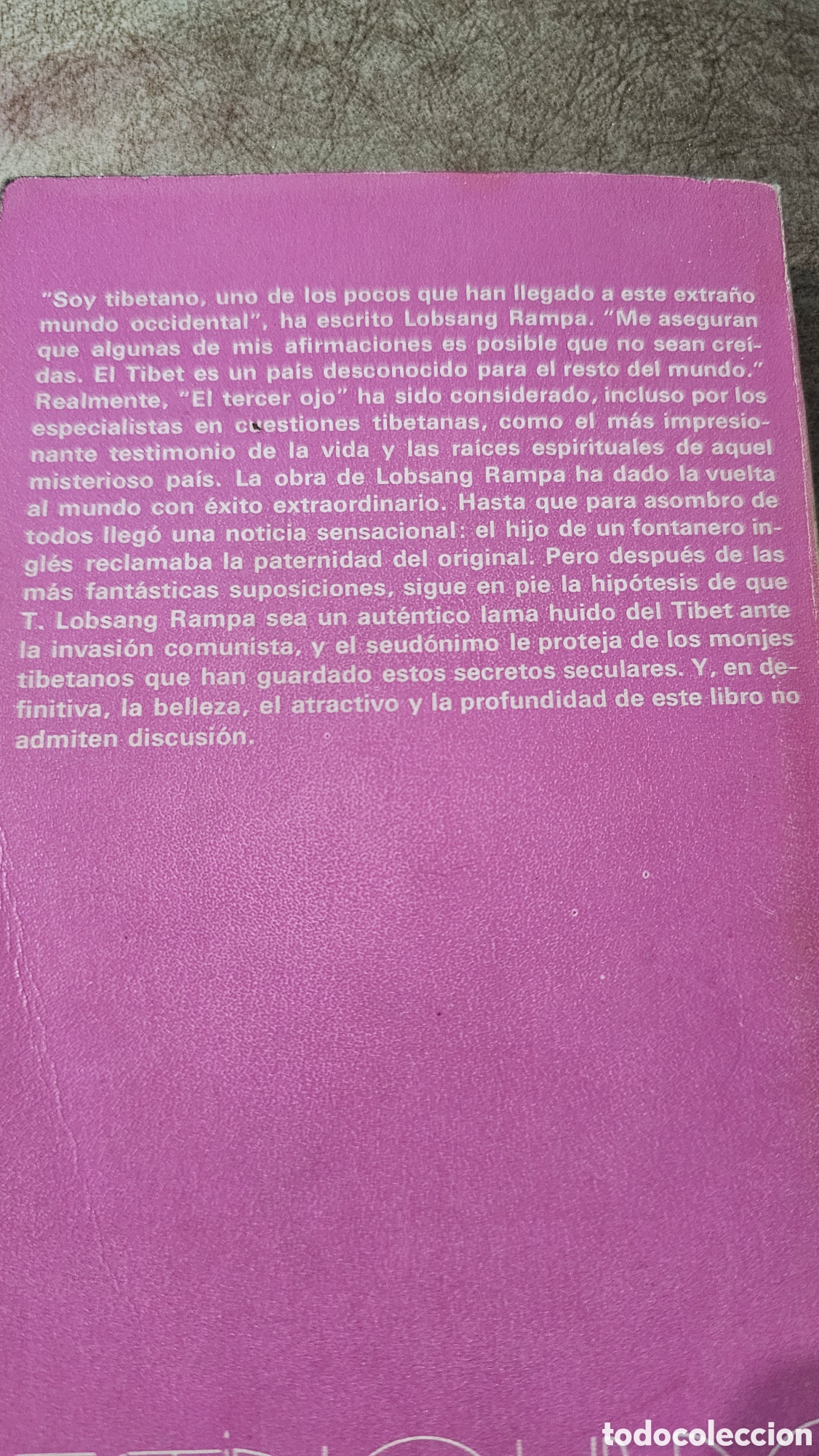 Libros: El tercer ojo-T.Lobsang Rampa - Foto 2