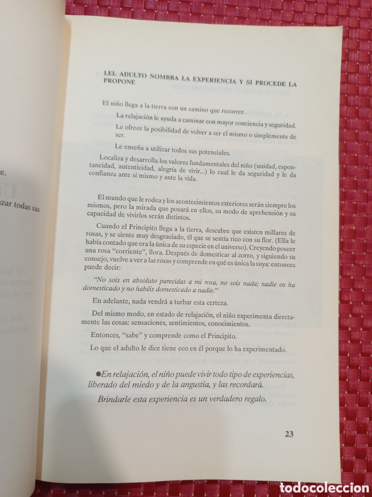 Libros: El ni&ntilde;o y la relajaci&oacute;n. Genevi&eacute;ve Manent - Foto 6