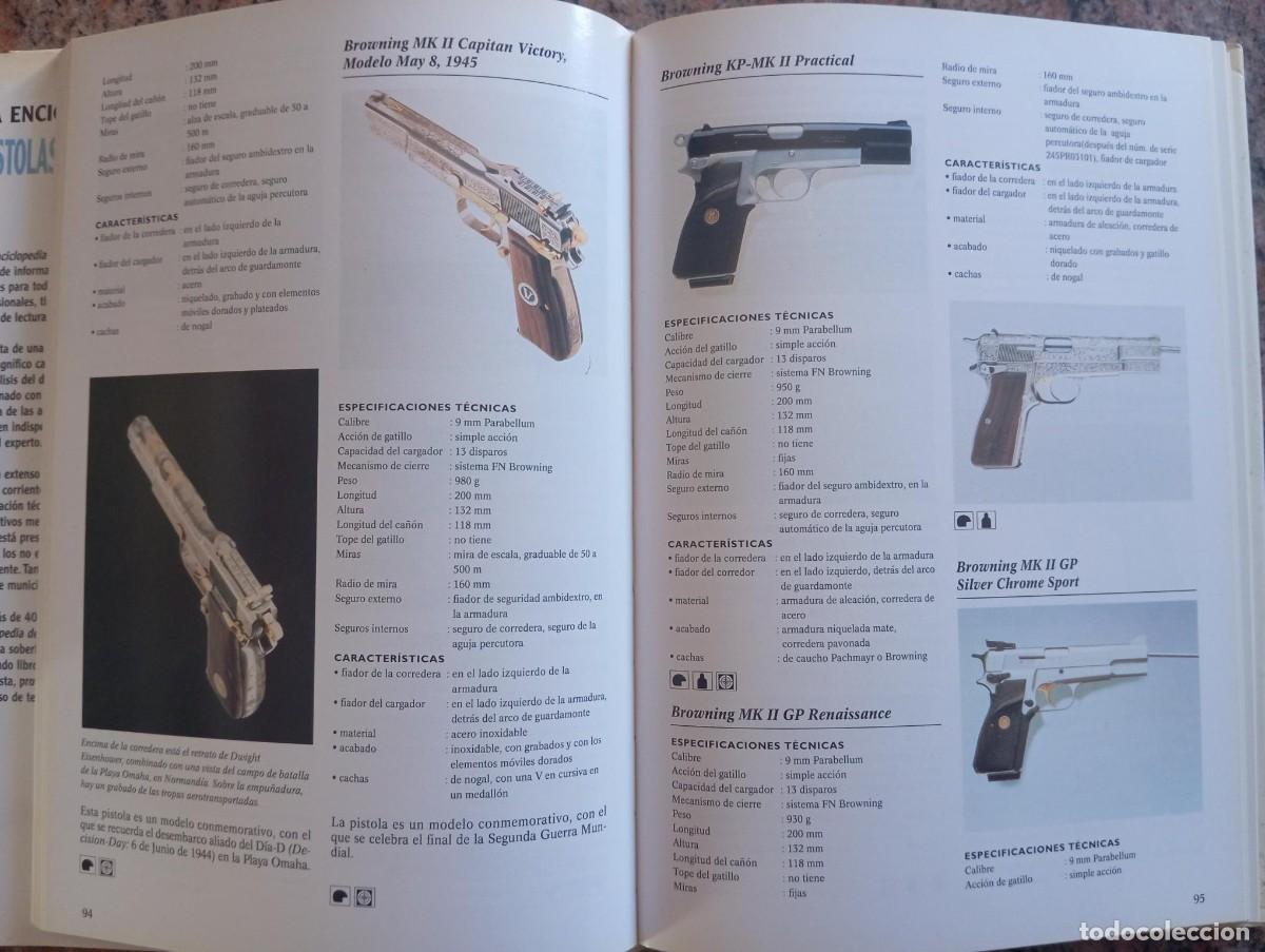 Libros: LA ENCICLOPEDIA DE LAS PISTOLAS Y LOS REVOLVERES - Foto 2