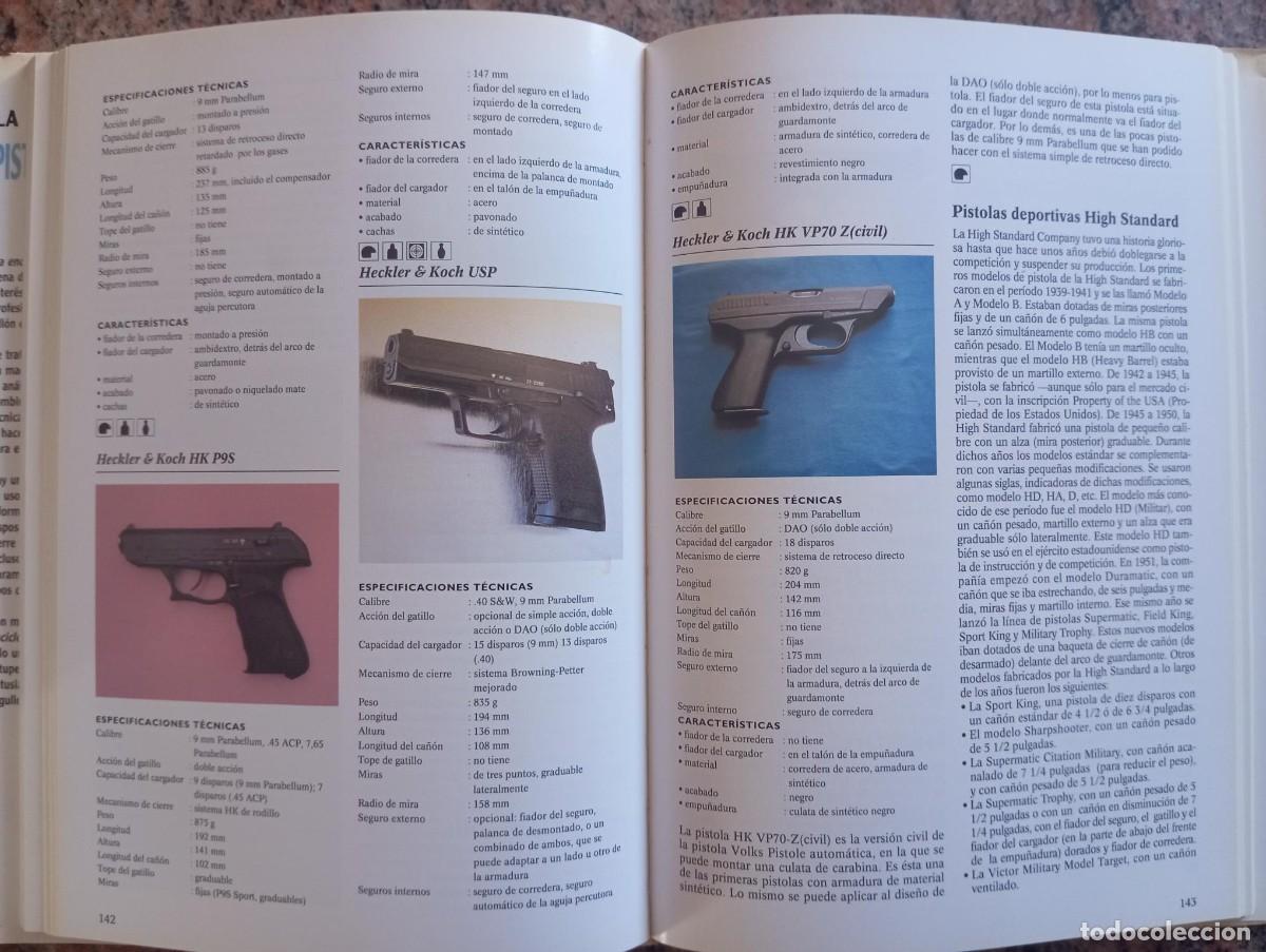 Libros: LA ENCICLOPEDIA DE LAS PISTOLAS Y LOS REVOLVERES - Foto 3