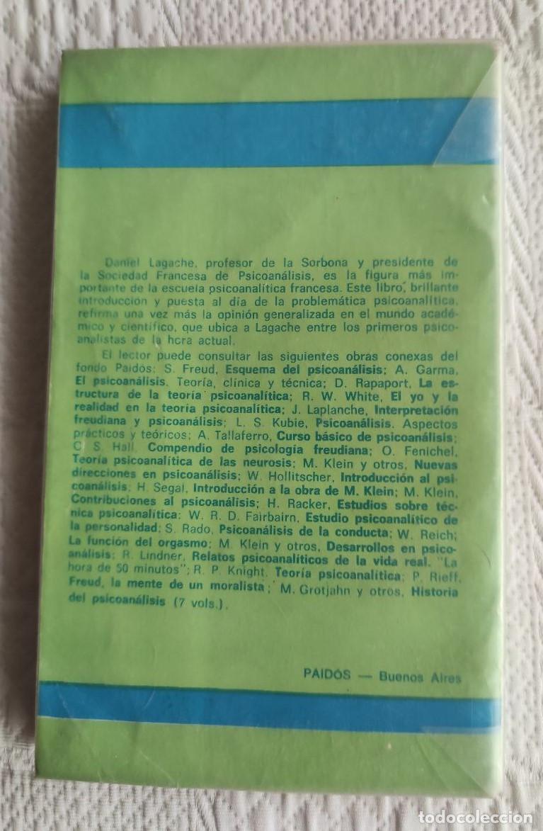 Libros: El psicoan&aacute;lisis - Daniel Lagache (rv6) - Foto 2