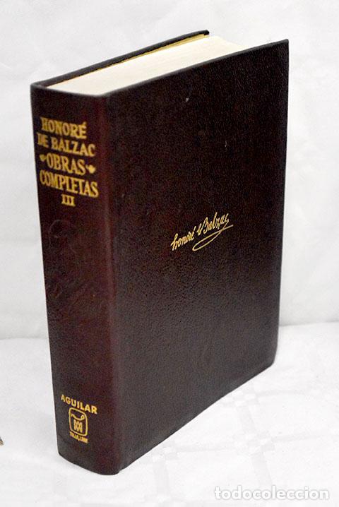 Libros: Obras completas, tomo III.- Balzac, Honore de - Foto 1