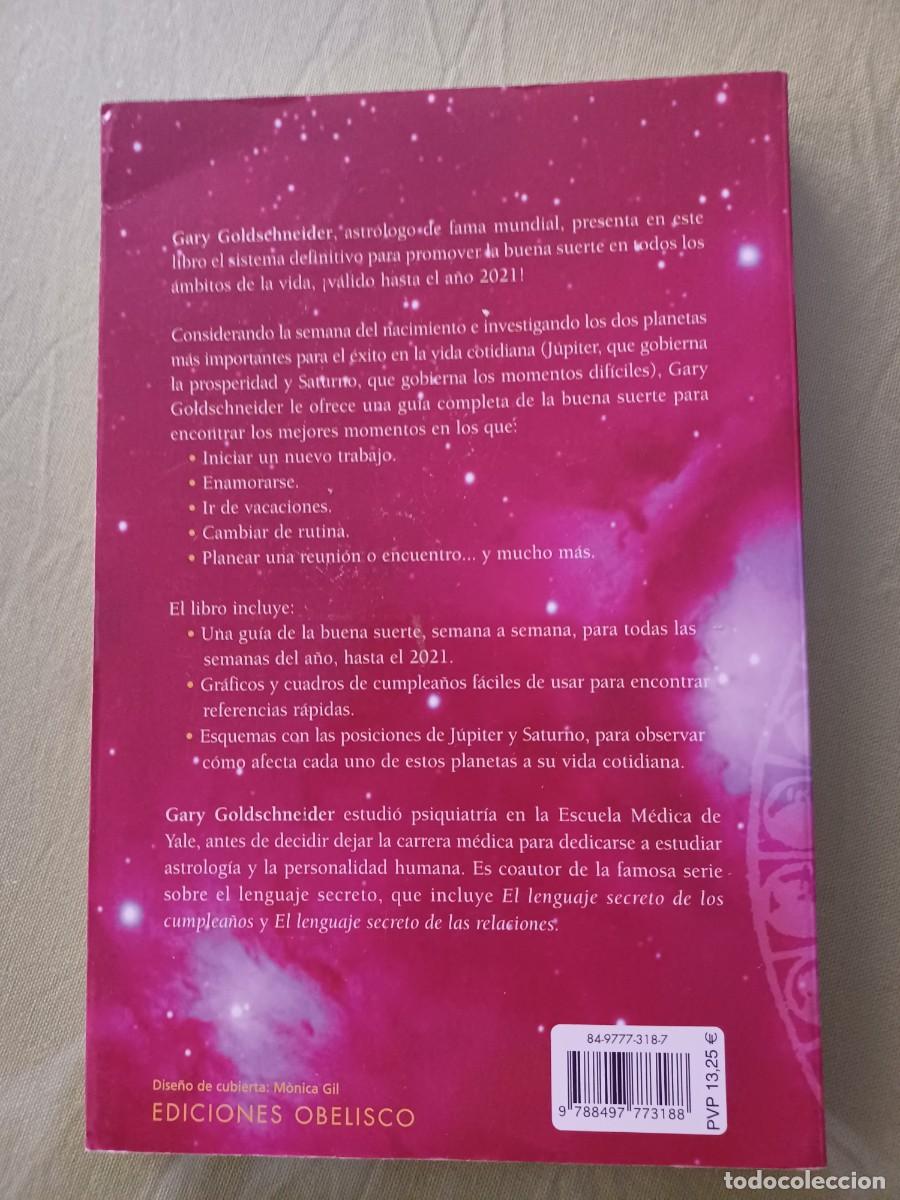 Libros: El lenguaje secreto de la suerte. Gary Goldschneider. - Foto 2