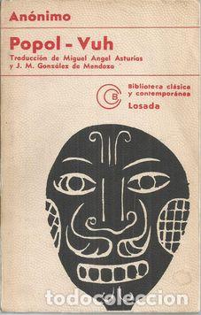 Libros: POPOL-VUH O LIBRO DEL CONSEJO DE LOS INDIOS QUICH&Eacute;S - ANONIMO - Foto 2