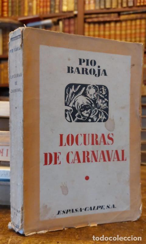 Libros: LOCURAS DE CARNAVAL. - BAROJA, P&iacute;o. - Foto 1