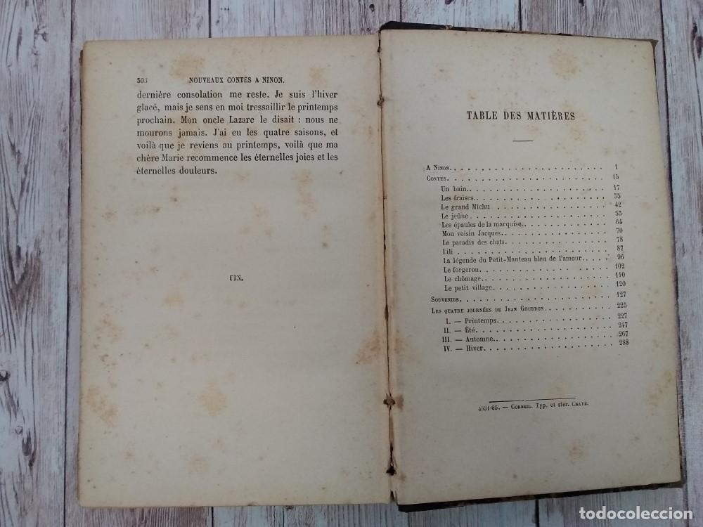 Libros: Nouveaux contes &agrave; Ninon - &Eacute;mile Zola - Foto 3