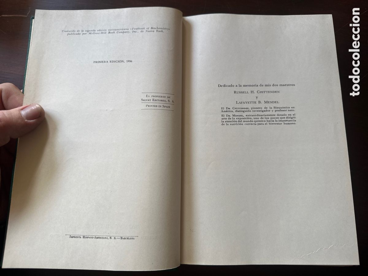 Libros: BIOQUIMICA - PHILIP H. MITCHELL - Foto 4