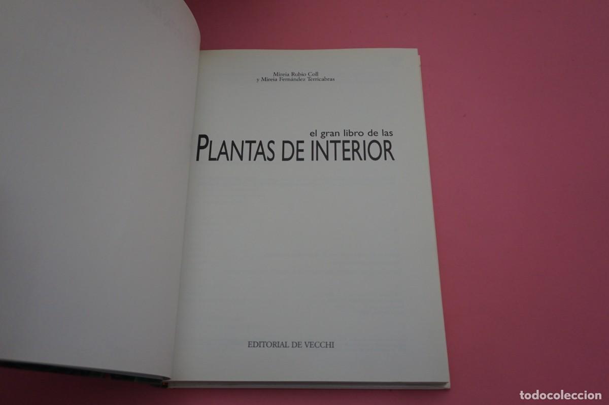 Libros: AR10D/ EL GRAN LIBRO DE LAS PLANTAS DE INTERIOR / EDITORIAL DE VECCHI - Foto 2