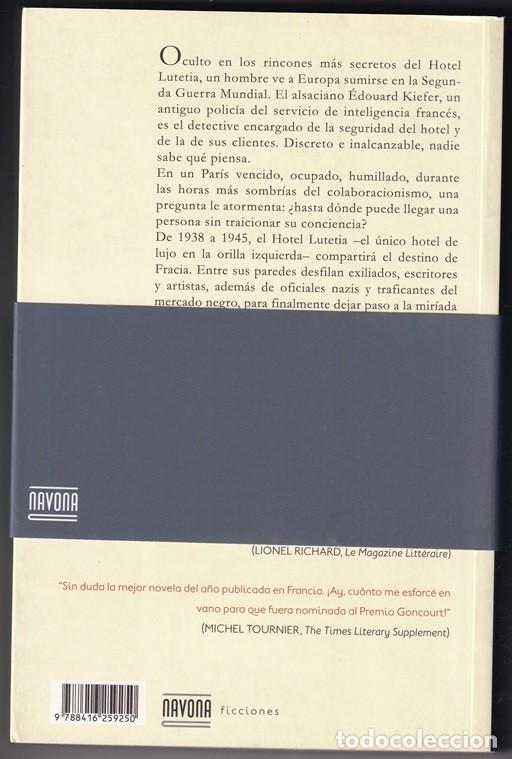 Libros: Hotel Lutetia - Pierre Assouline / Editorial Navona - Foto 2