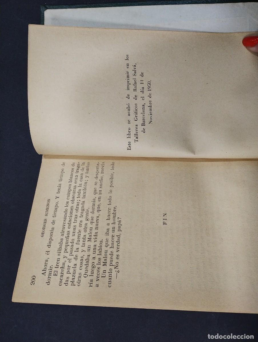 Libros: El destino de los Malou Georges Simenon a&ntilde;o 1950 - Foto 5