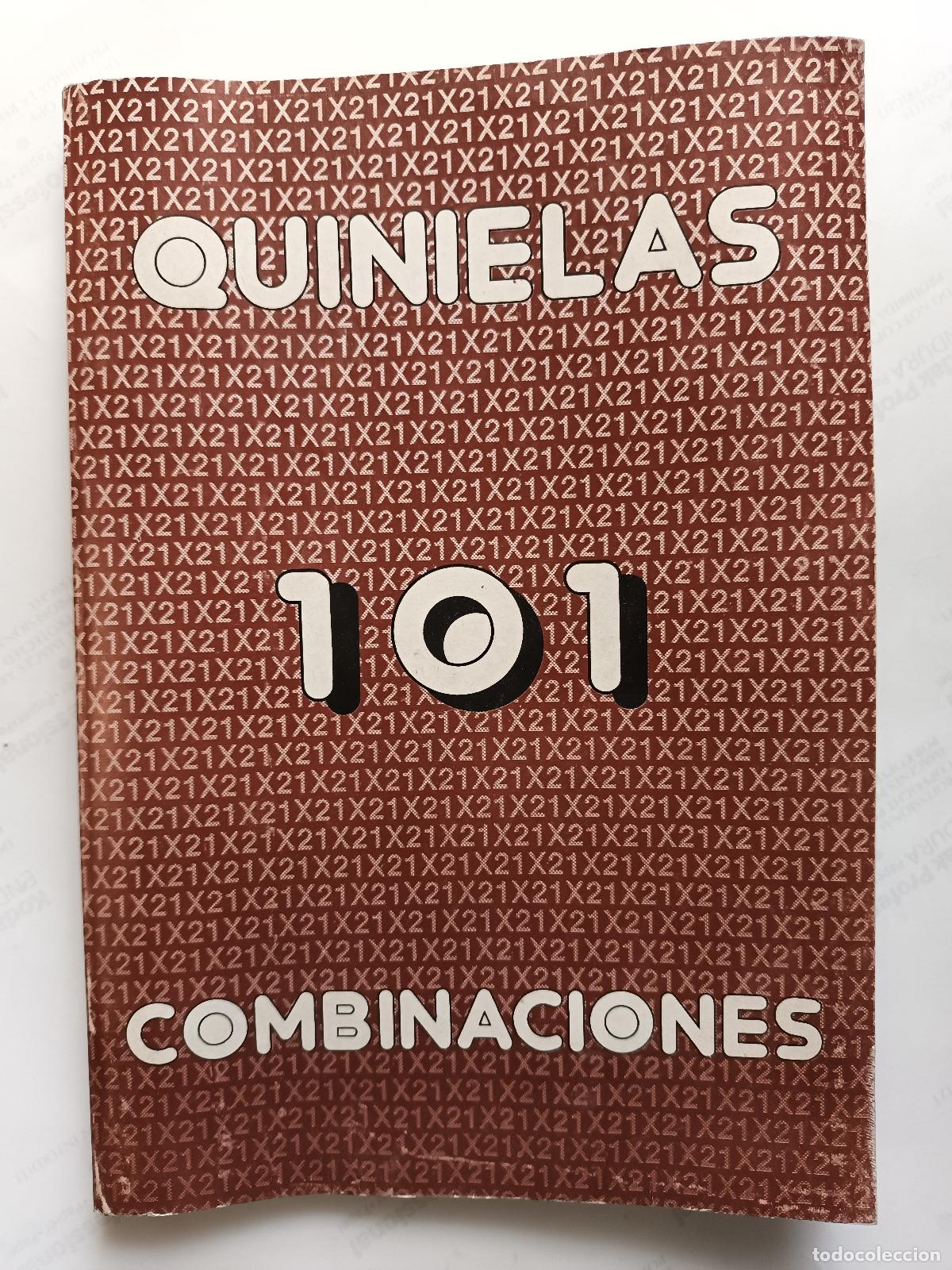 Libros: QUINIELAS - 101 COMBINACIONES - Foto 1