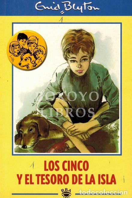 Libros: BLYTON, Enid. Los Cinco y el tesoro de la isla - Foto 1