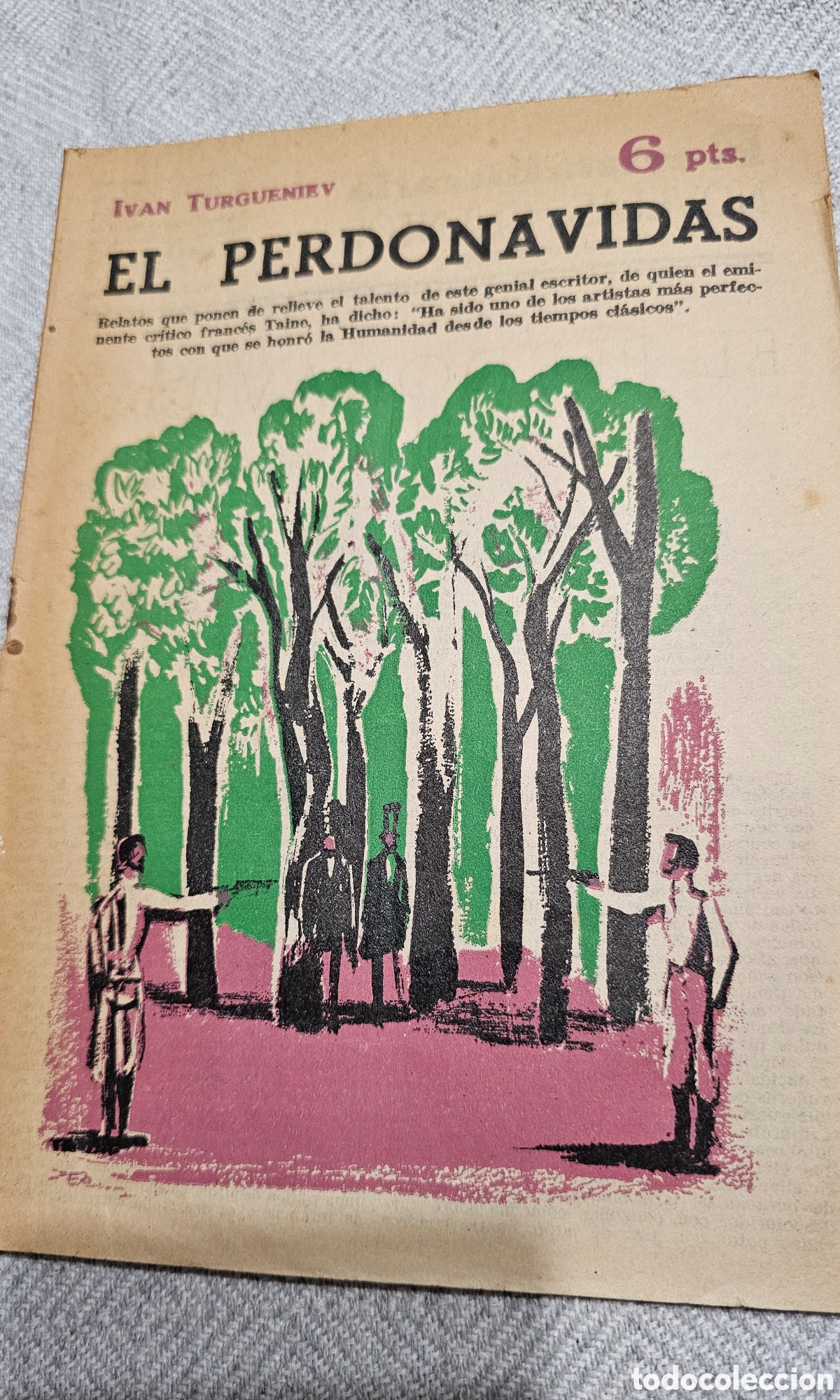 Libros: El perdonavidas - Ivan Turgueniev - Foto 1