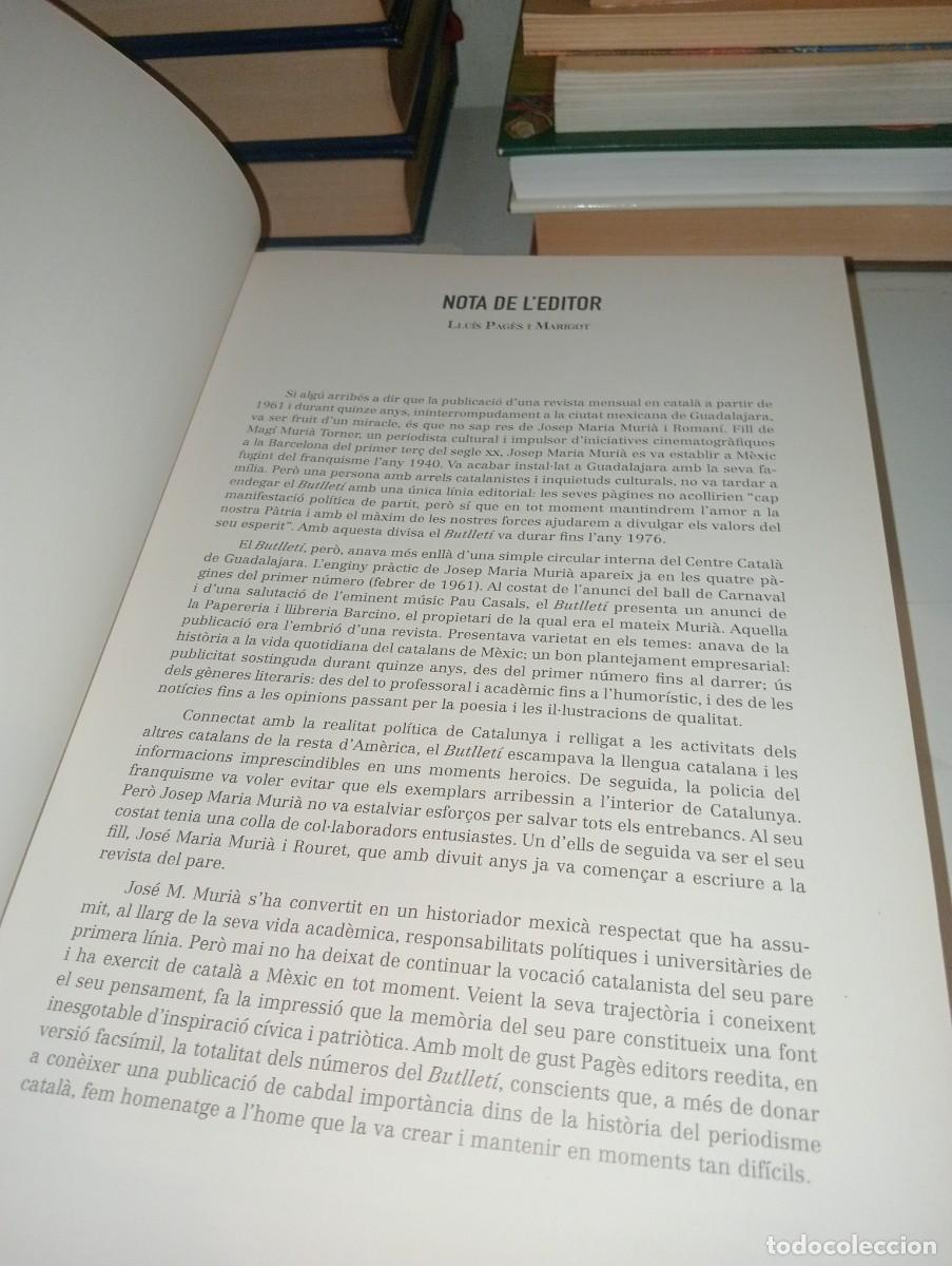 Libros: Butlleti dinformaci&oacute; dels pa&iuml;sos catalans - Foto 8