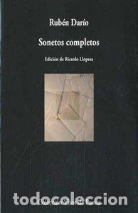 Libros: SONETOS COMPLETOS - DARIO, RUBEN - Foto 1