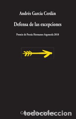 Libros: DEFENSA DE LAS EXCEPCIONES - GARCIA CERDAN,ANDRES - Foto 1