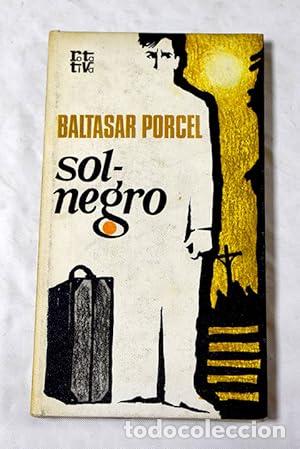 Libros: SOLNEGRO - Porcel,Baltasar - Foto 1