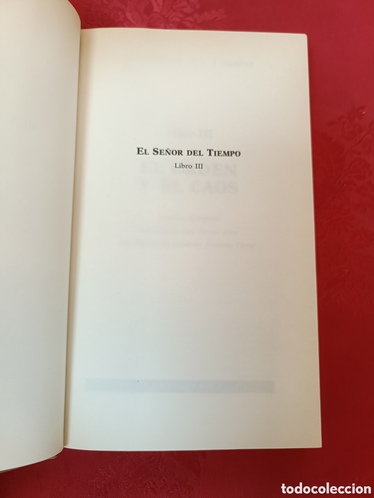 Libros: EL ORDEN Y EL CAOS LOUISE COOPER . LIBRO 3. EDITORIAL TIMUN MAS - Foto 4