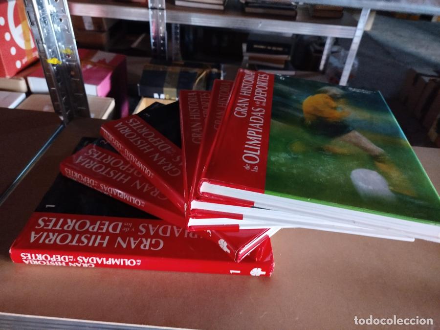 Libros: Gran historia de las Olimpiadas y de los deportes (6 Vol.) - Vv.aa - Foto 2