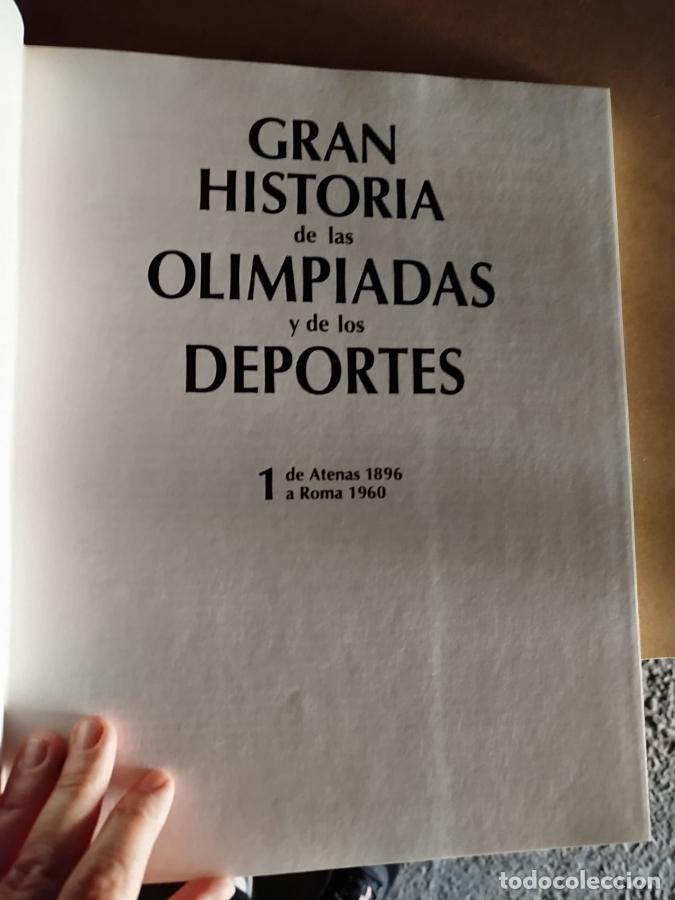 Libros: Gran historia de las Olimpiadas y de los deportes (6 Vol.) - Vv.aa - Foto 9