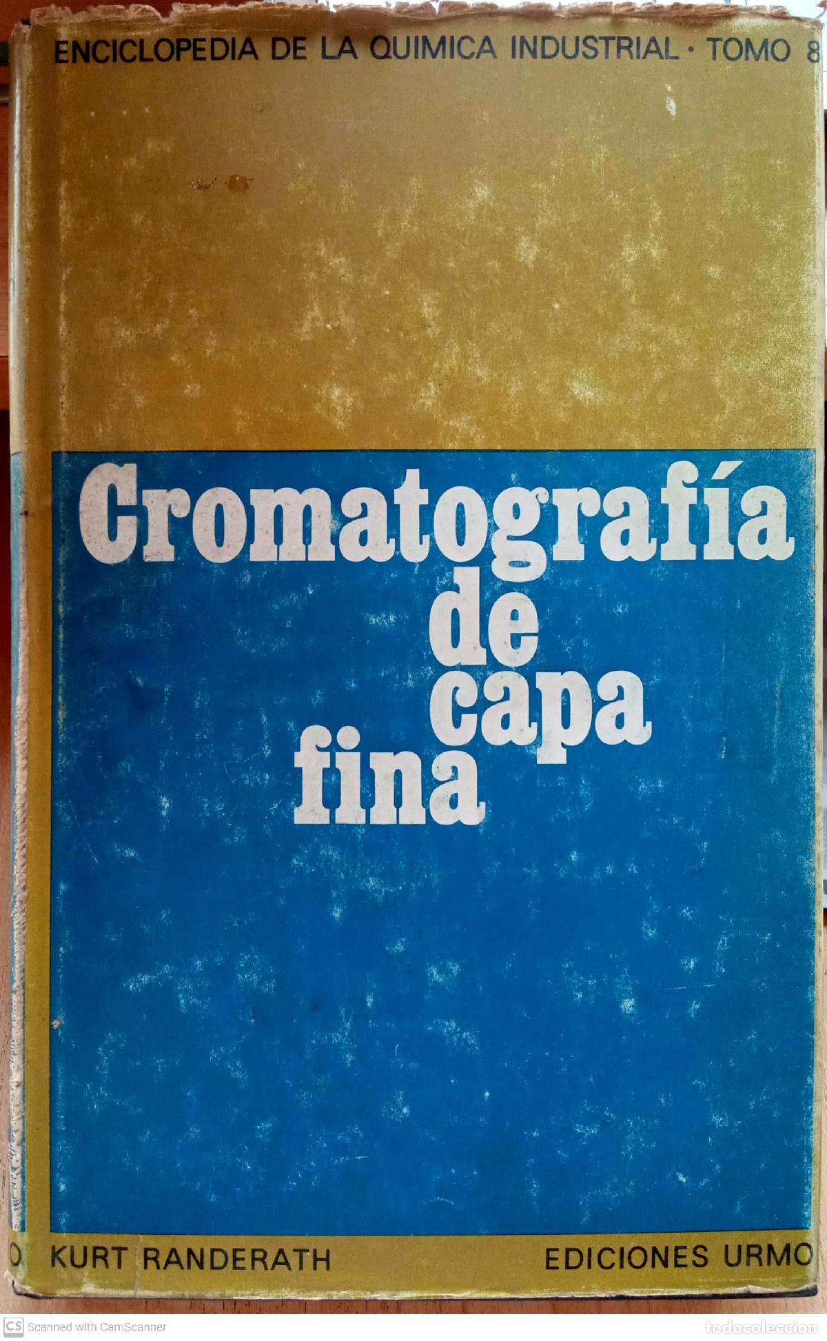 Libros: Cromatograf&iacute;a de capa fina - Kurt Randerath - Foto 1
