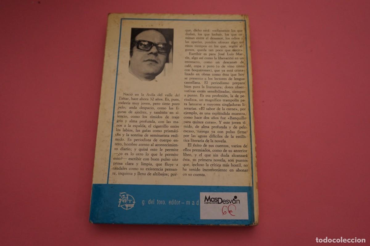Libros: AR11D/ EL SABOR DE LA CARNE - JOSE LUIS MARTIN / G DEL TORO EDITOR - Foto 6