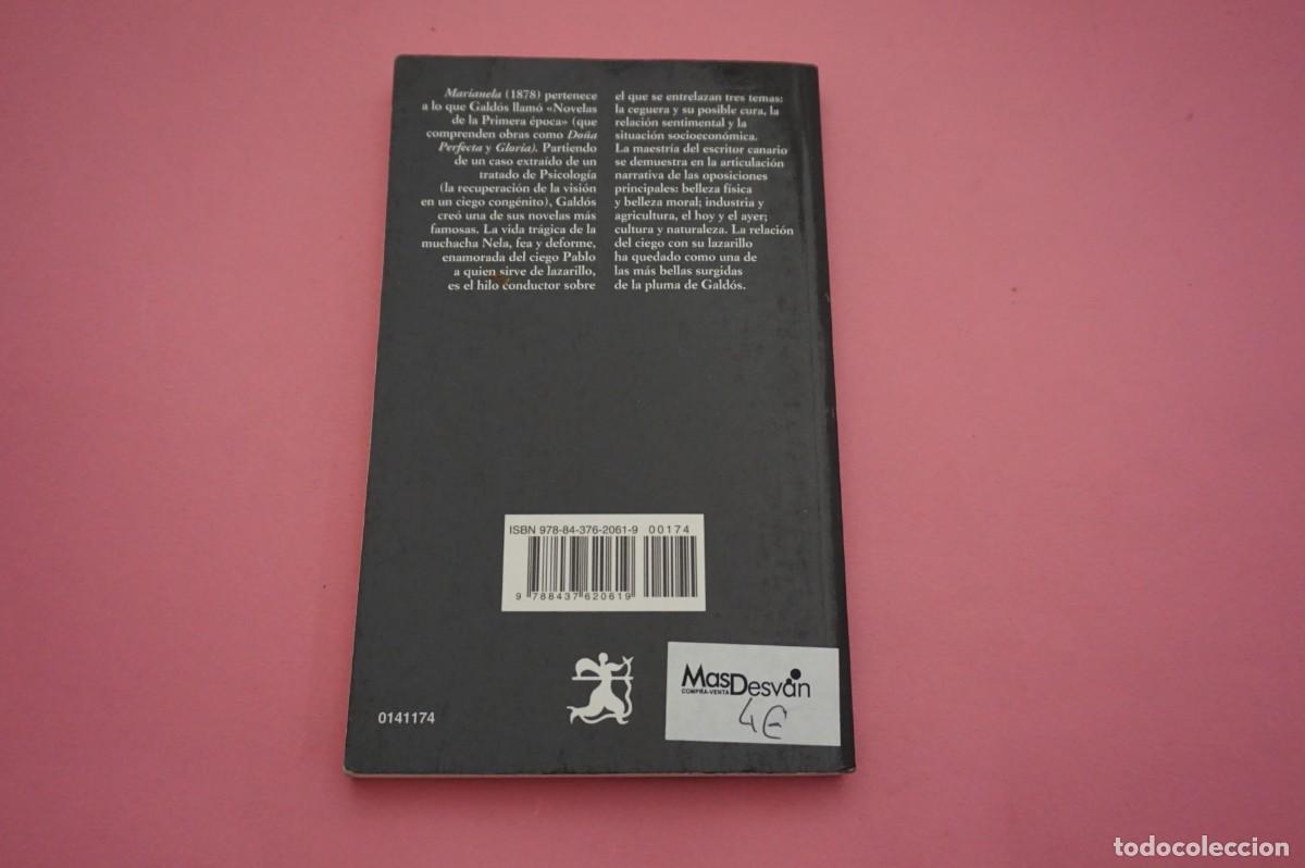 Libros: AR13E/ MARIANELA - BENITO PEREZ GALDOS / EDICIONES CATEDRA - Foto 4