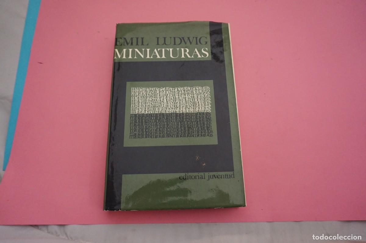 Libros: 13B-B3/ MINIATURAS - EMIL LUDWIG / EDITORIAL JUVENTUD - Foto 1