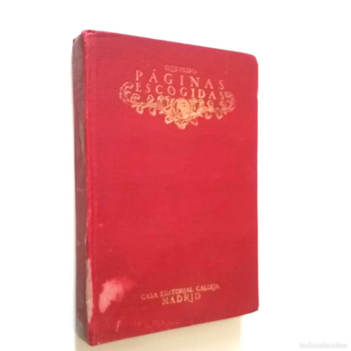 Libros: Francisco de Quevedo - P&aacute;ginas escogidas - Foto 1