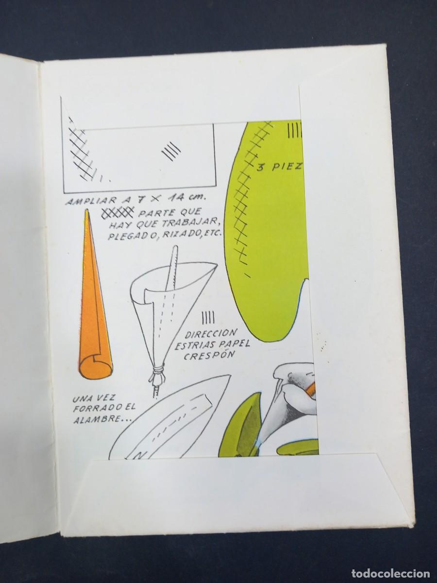 Libros: ACTIVIDADES MANUALES - FLORES DE PAPEL - Foto 3
