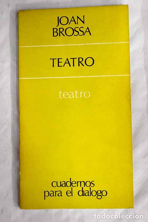 Libros: Teatro: Brossa, Joan.- Brossa, Joan - Foto 1