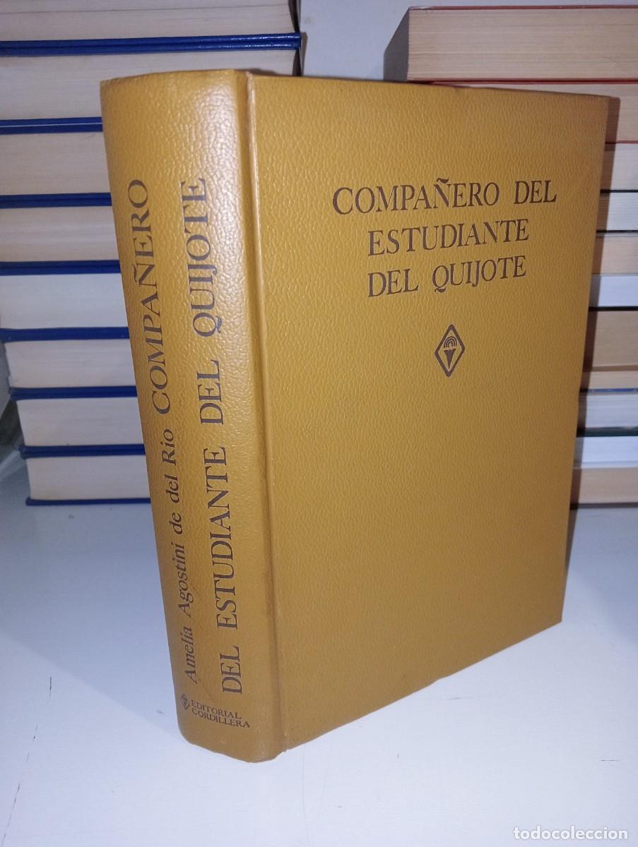 Libros: Compa&ntilde;ero del estudiante del Quijote