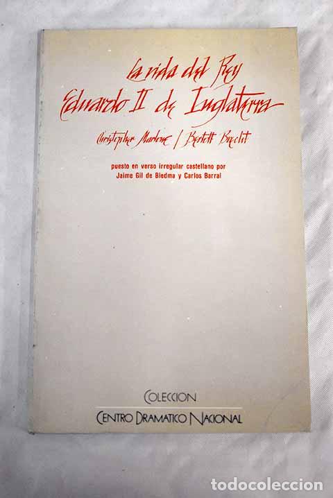 Libros: La vida del rey Eduardo II de Inglaterra.- Marlowe, Christopher - Foto 1