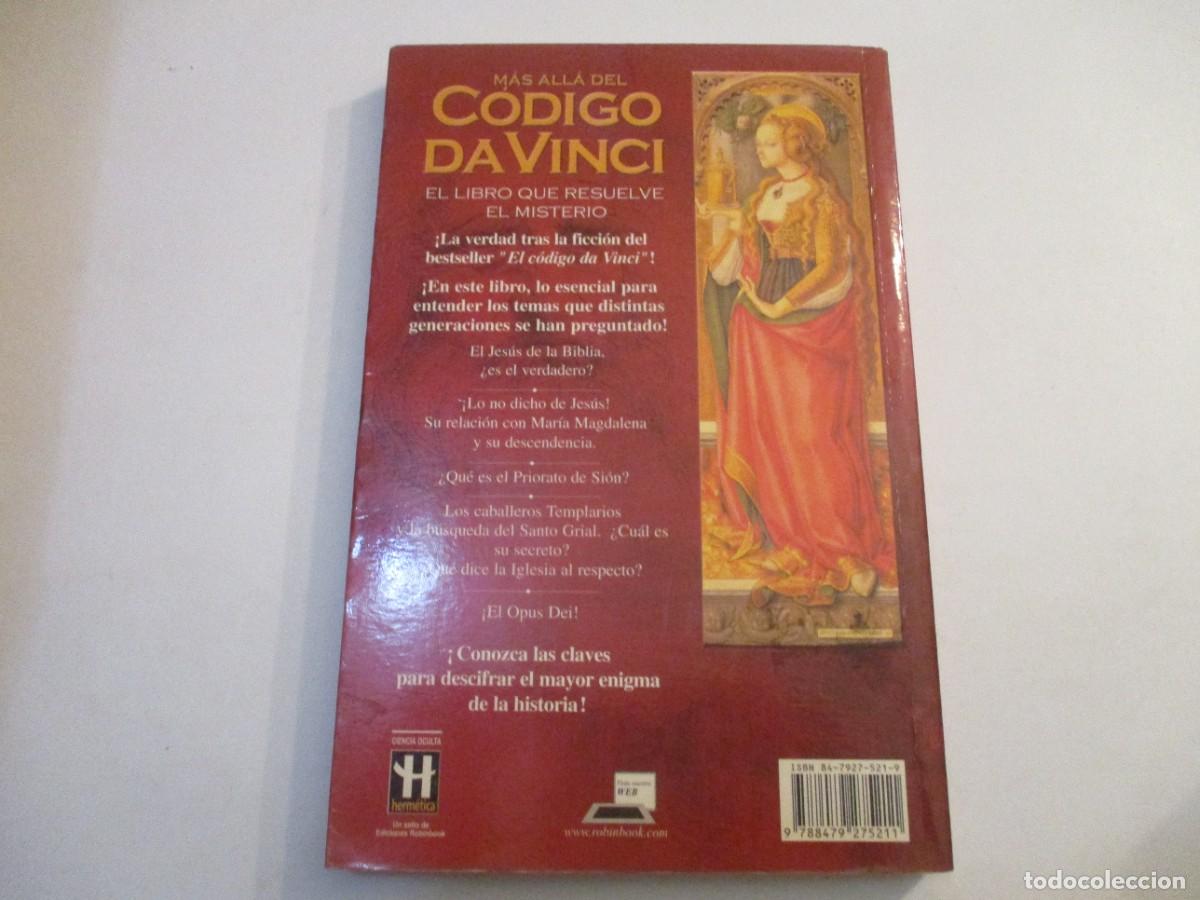 Libros: REN&Eacute; CHANDELLE M&aacute;s all&aacute; del C&oacute;digo Da Vinci W29724 - Foto 2
