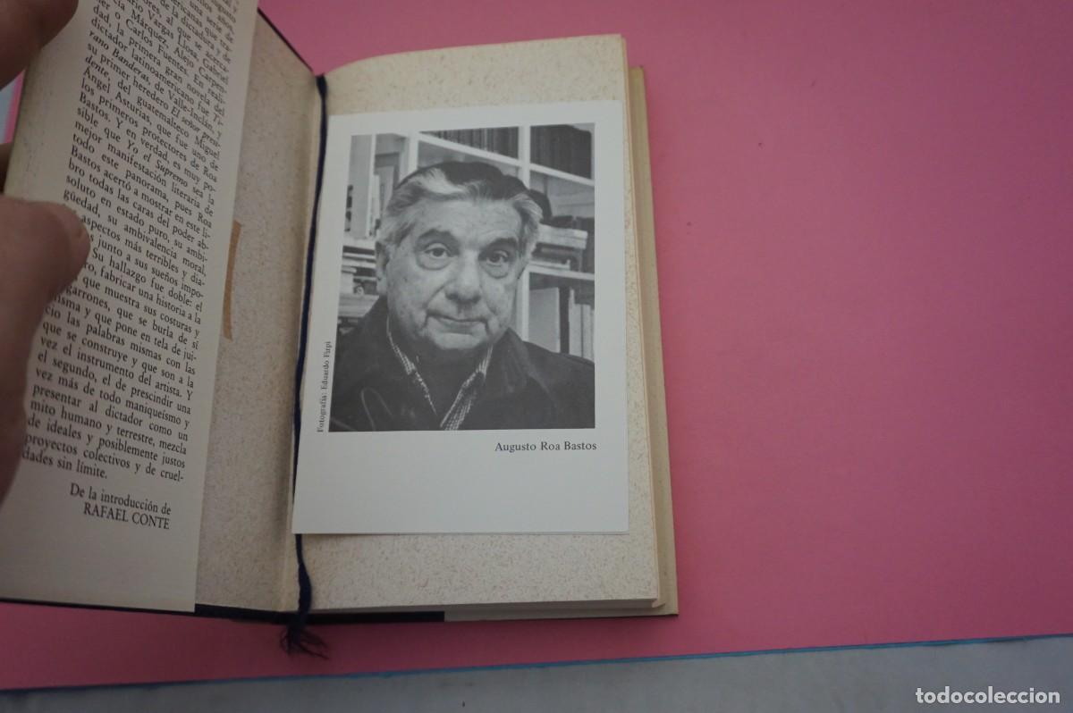 Libros: AR17C / YO EL SUPREMO - AUGUSTO ROA BASTOS / CIRCULO DE LECTORES - Foto 2
