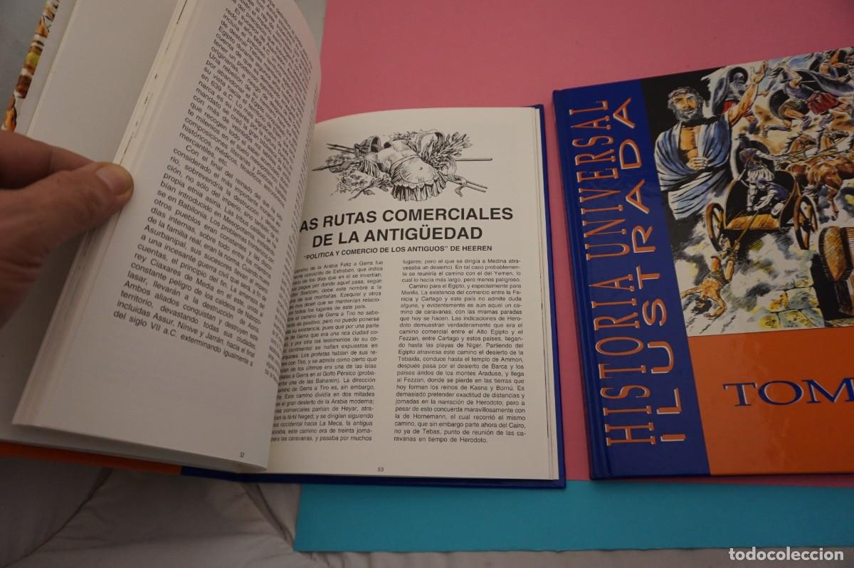 Libros: 22D/ 2 TOMOS - HISTORIA UNIVERSAL ILUSTRADA / EDITORIAL ROASA - Foto 3