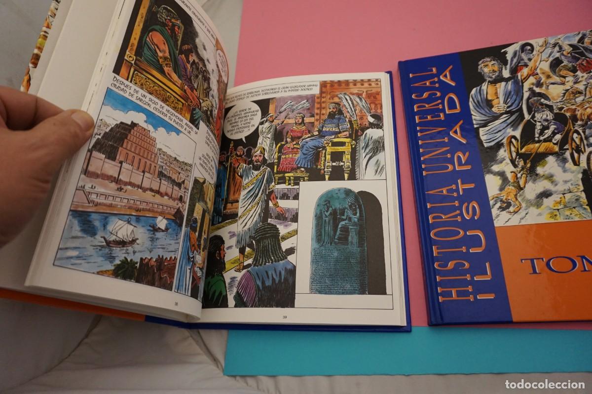 Libros: 22D/ 2 TOMOS - HISTORIA UNIVERSAL ILUSTRADA / EDITORIAL ROASA - Foto 4
