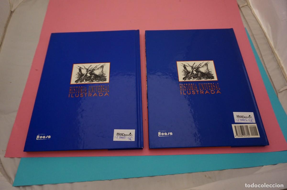 Libros: 22D/ 2 TOMOS - HISTORIA UNIVERSAL ILUSTRADA / EDITORIAL ROASA - Foto 5