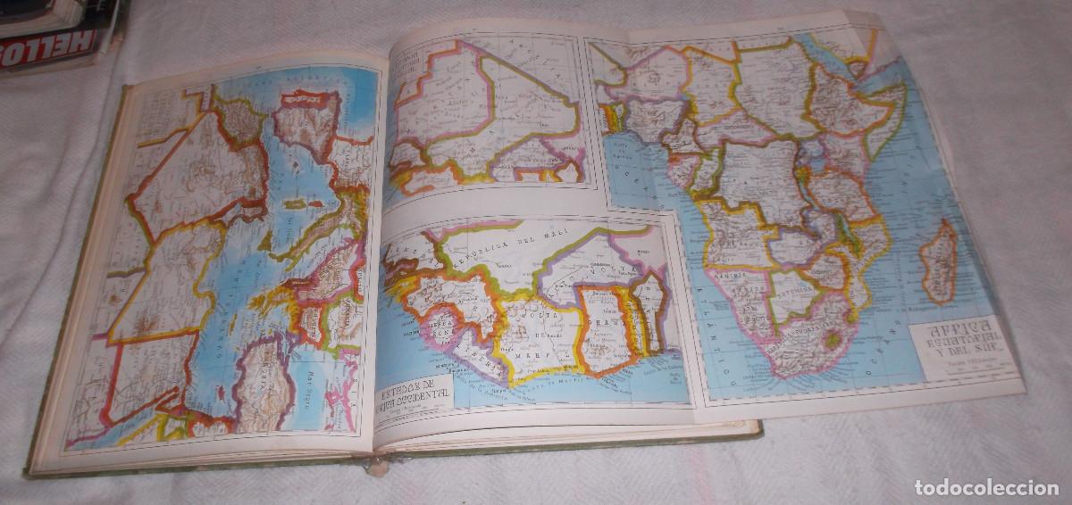 Libros: atlas geografico universal Salinas a&ntilde;o 1984 - Foto 3