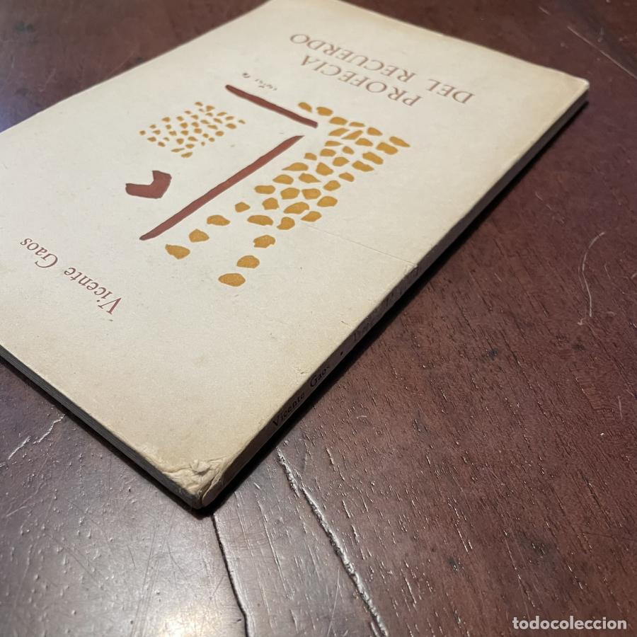 Libros: Profec&iacute;a del recuerdo - Vicente Gaos - Foto 2